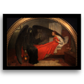 A Morte e a Donzela (Marianne Stokes) - Tela Premium