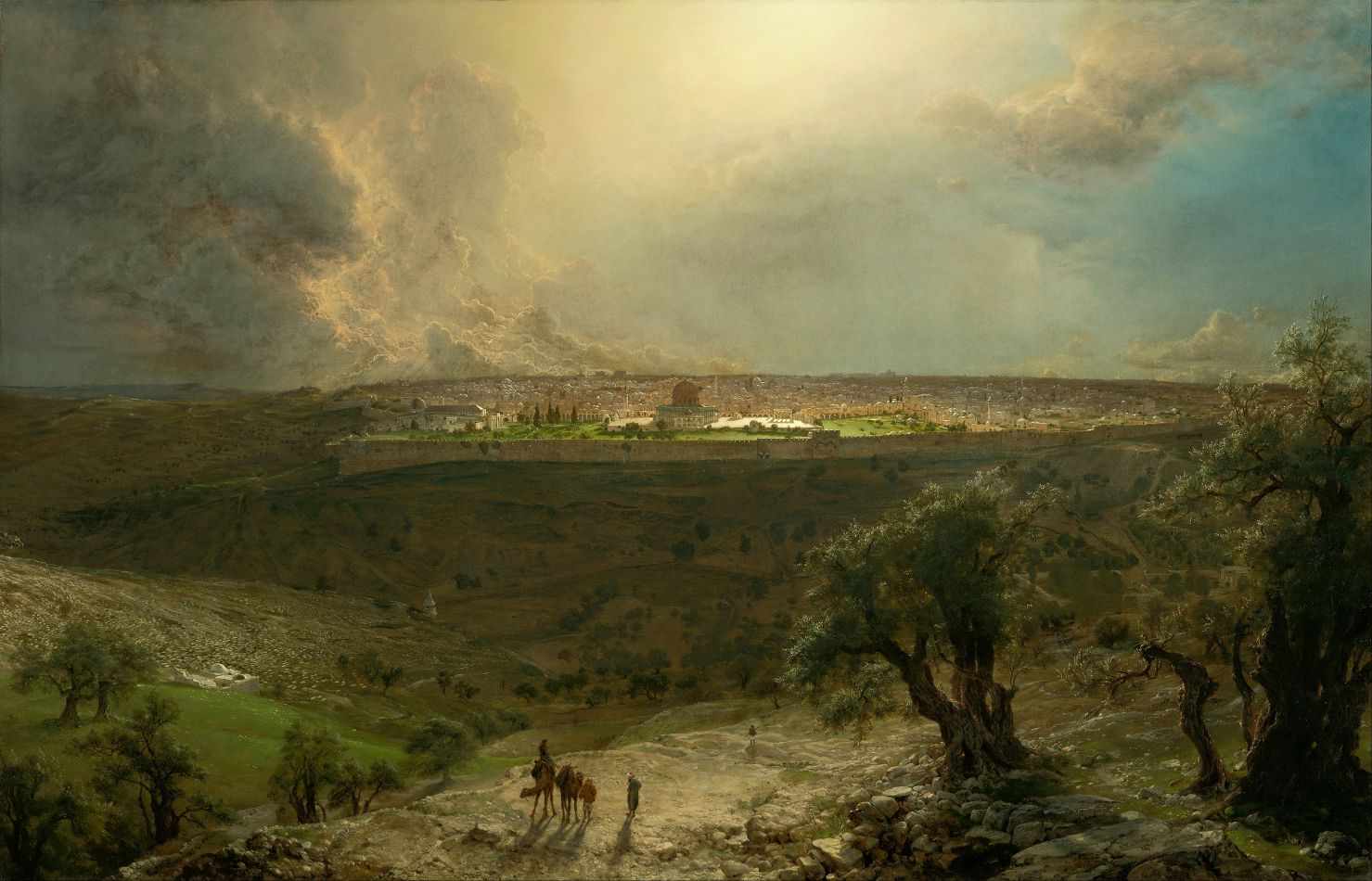 Jerusalém Vista do Monte das Oliveiras