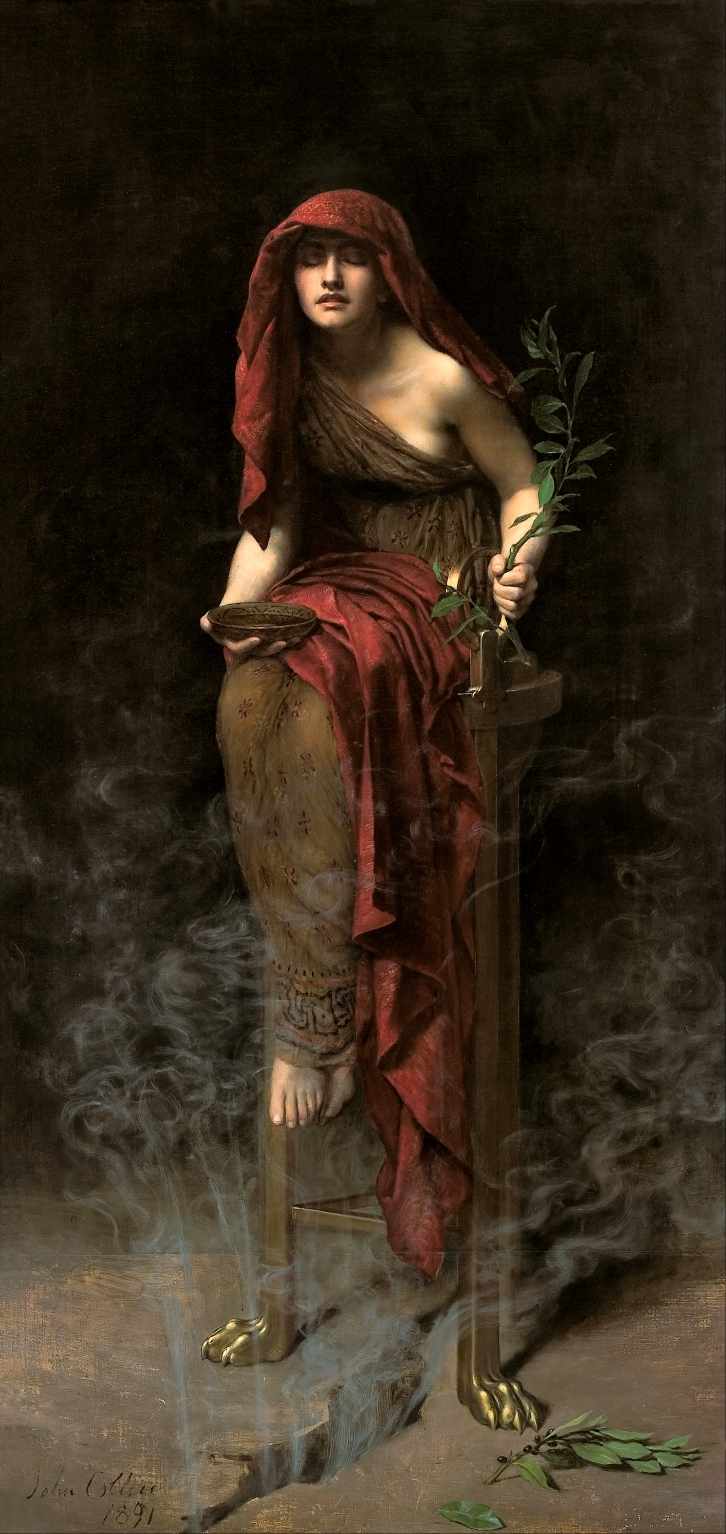 A Sacerdotisa de Delfos (1891)