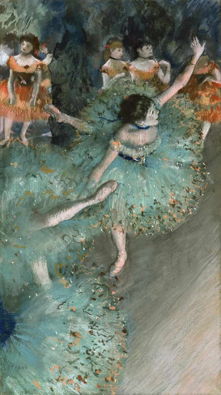 Bailarinas em Verde (1879)