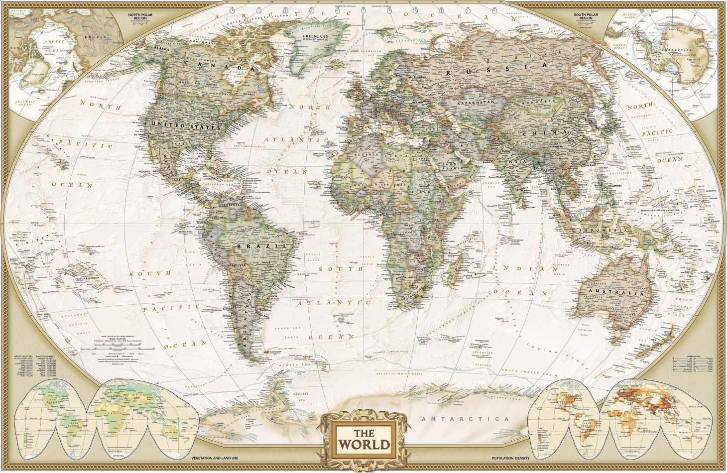 Mapa Mundi Vintage – 2007