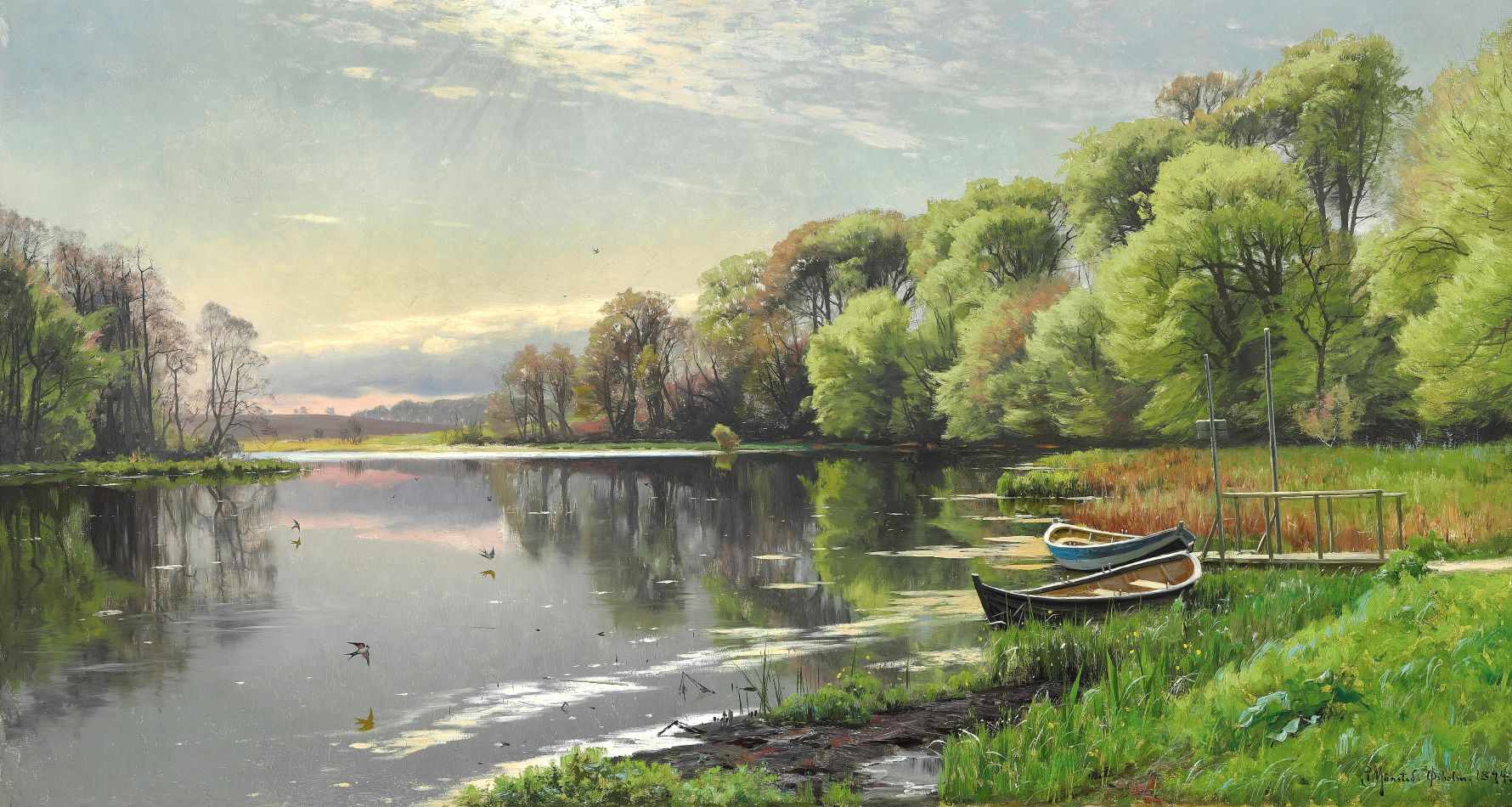 Primavera em Molledammen (1894)