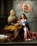 Santa Ana Ensinando a Virgem a Ler (1655)
