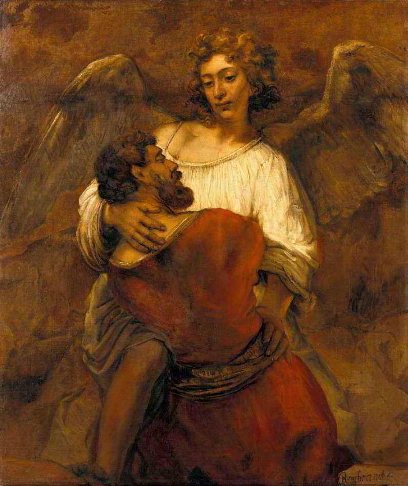 Jacó e o Anjo (1659)