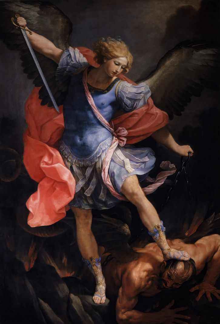 Miguel Expulsando Lúcifer (1636)
