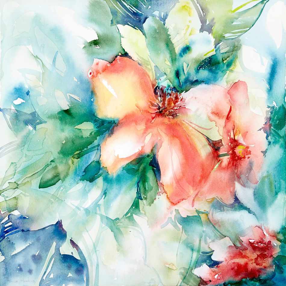 Flor de Íris Laranja (2017)