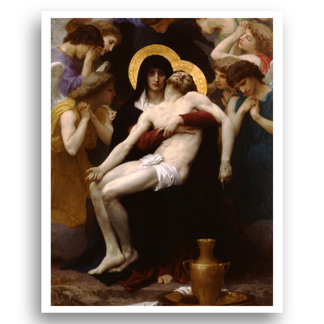 Pietà - Tela Premium