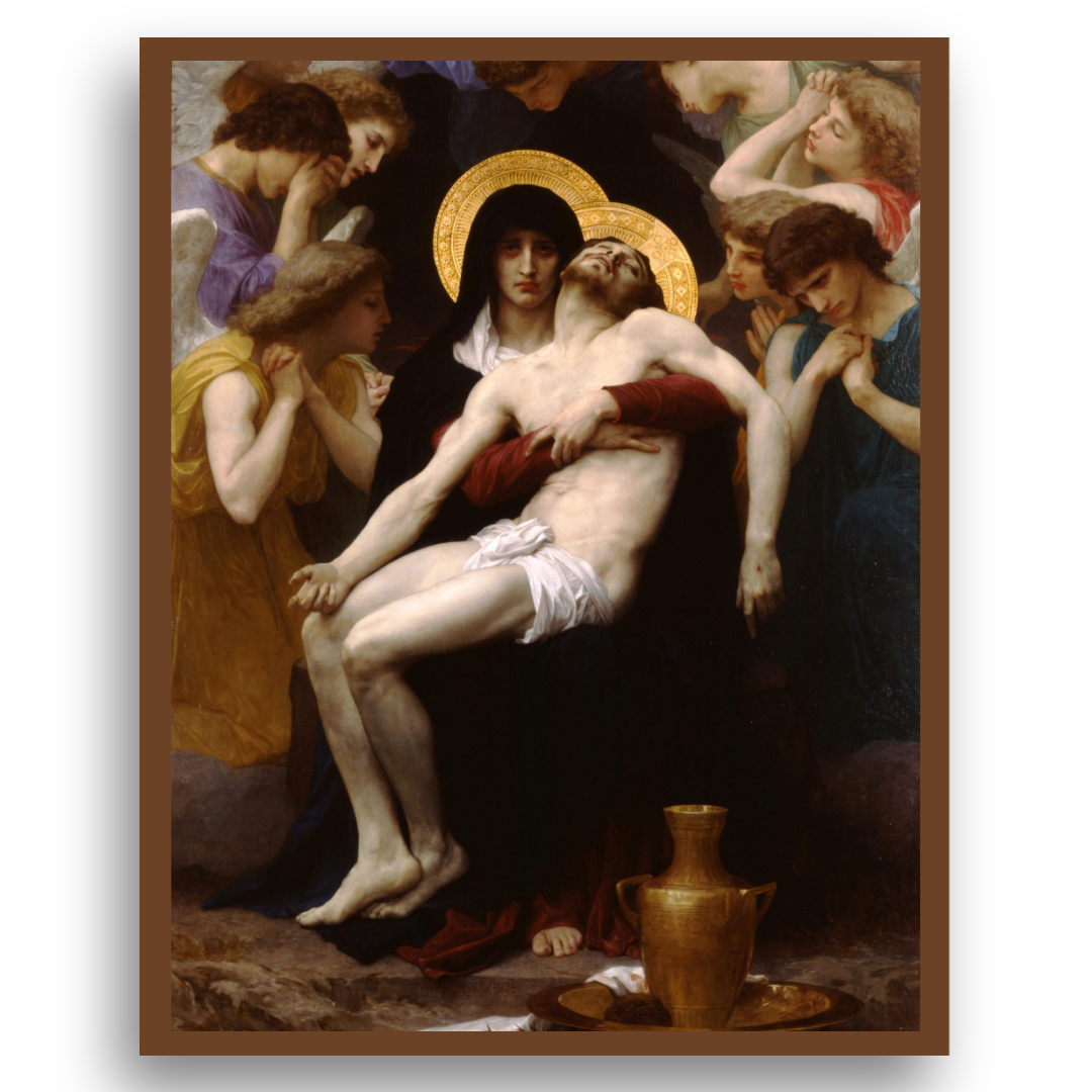 Pietà - Tela Premium