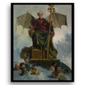 Alegoria de Satanás (Senhor do Mundo) - Tela Premium