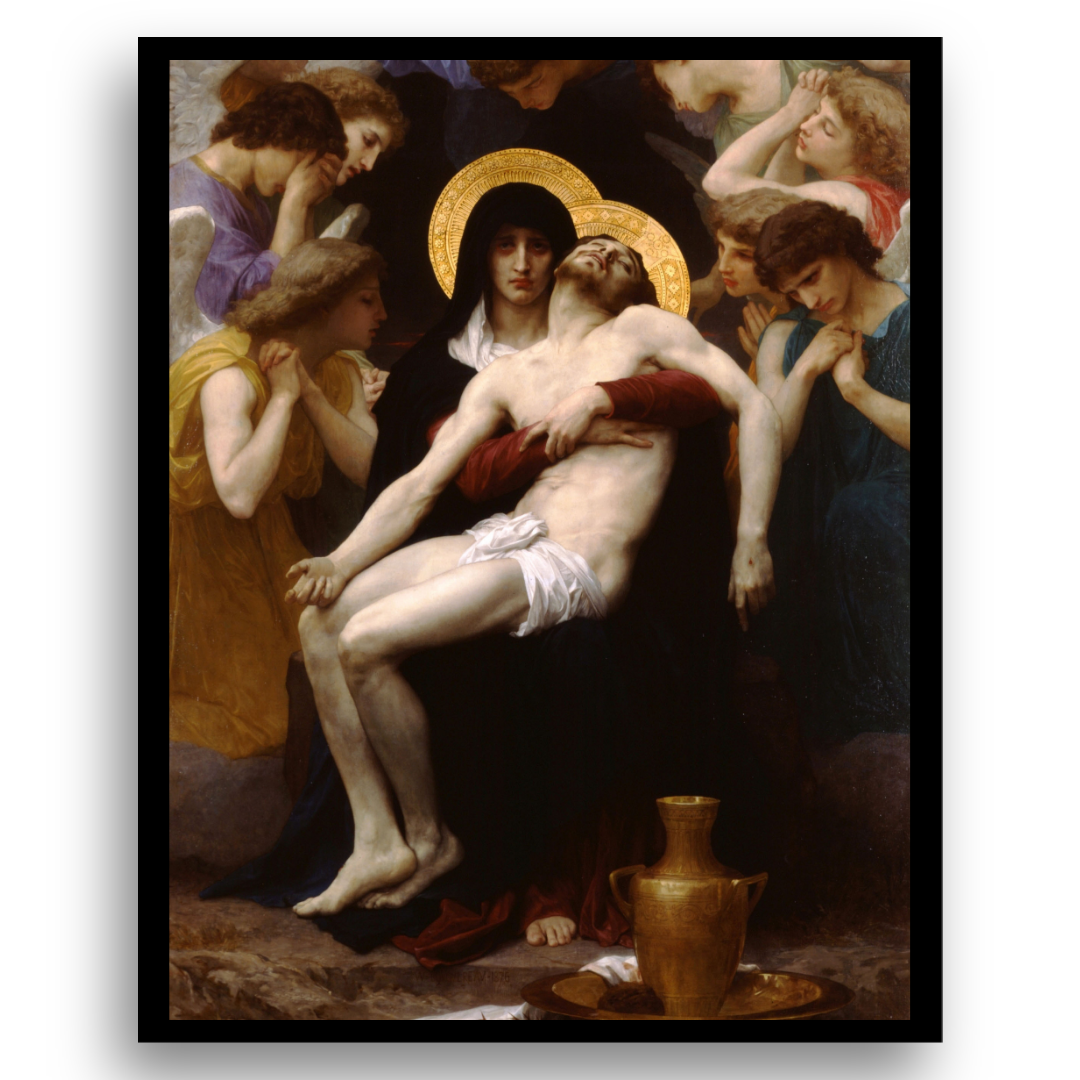 Pietà - Tela Premium