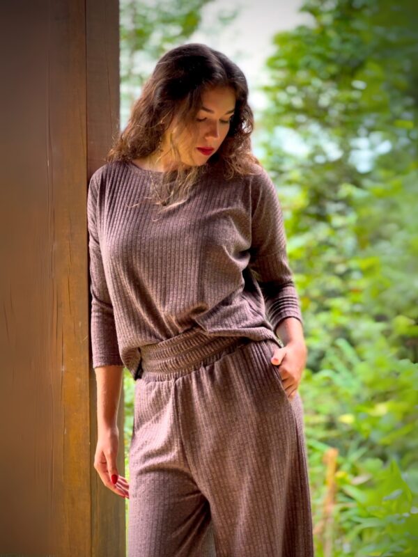 Conjunto Lara Rosa Chá